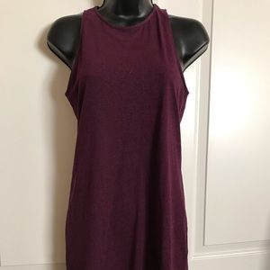 H&M purple sleeveless dress